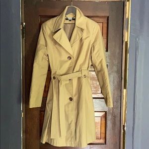 DKNY Belted Trench Coat